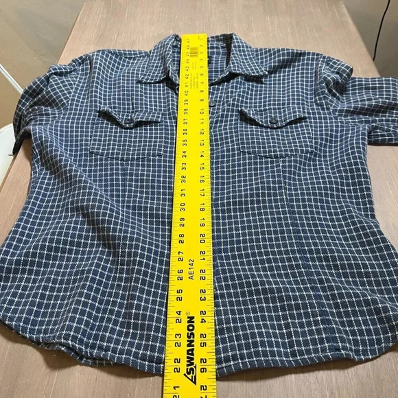 Women’s Dockers Button Down Shirt Size Large Petite - Picture 4 of 7